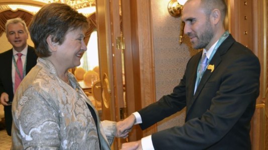 Martín Guzmán se reunió con Kristalina Georgieva para revisar el acuerdo con el FMI