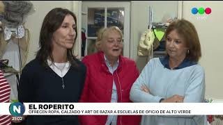 El Roperito: El dinero que se recolecta es destinado a escuelas de oficio de Alto Verde