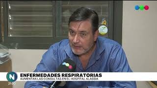Aumentan las consultas por enfermedades respiratorias