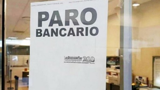 Mañana habrá paro bancario en todo el país