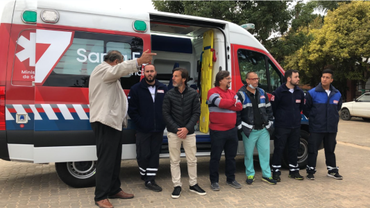 Arroyo Leyes tendrá una nueva ambulancia de alta complejidad