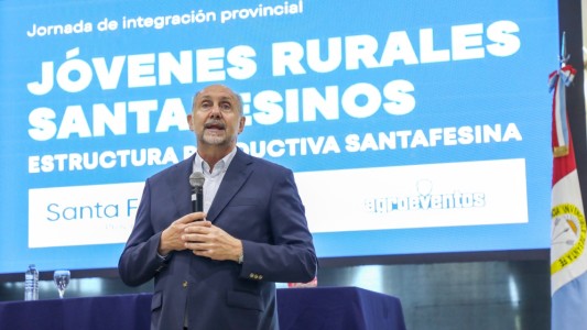 Con la presencia de Perotti, se realizó la jornada de "Jóvenes Rurales Santafesinos"