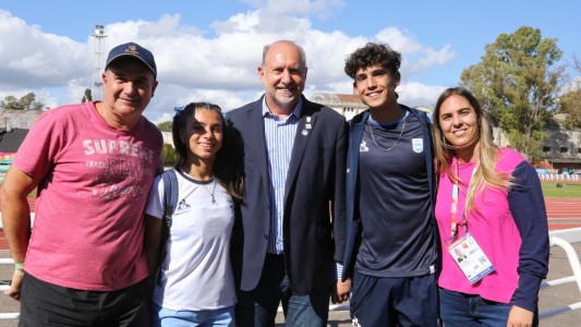 El gobernador recorrió el Parque Único de los Juegos Suramericanos 2022