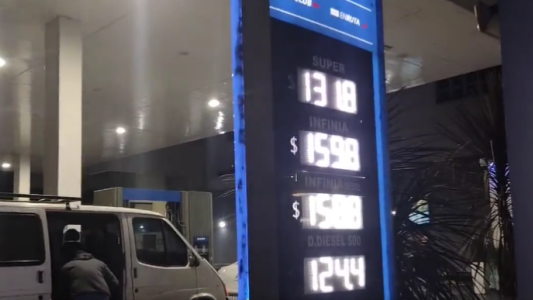YPF también aumentó el precio de los combustibles en la ciudad