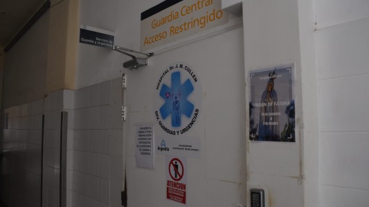 Minutos de revuelo en el Hospital Cullen por el ingreso espontáneo de dos masculinos