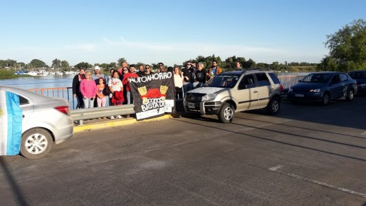 Protesta contra planes de ahorro: aseguran que "no es una estafa" pero sí "es ilegítimo"