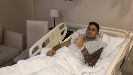 Operaron con éxito a Gastón González de la rotura de ligamentos