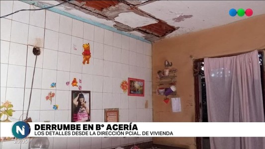Derrumbe en barrio Acería: Aseguran que pronto van a reubicar a las personas del barrio
