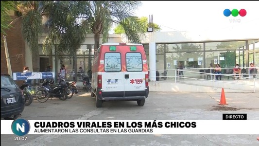 Aumentaron las consultas de niños por cuadros virales: "ayer vimos 400 pacientes en la guardia"