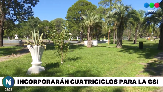 Contra la inseguridad: La GSI podrá contar con cuatriciclos para la vigilancia