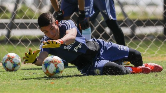Froilán Diaz, arquero de Unión, fue citado para la Selección Sub17