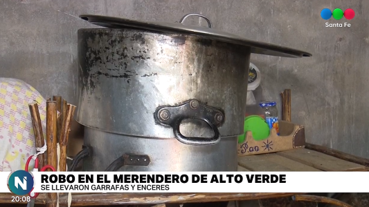 Alto Verde: robaron en un merendero y 102 familias se quedan sin su ración de alimentos