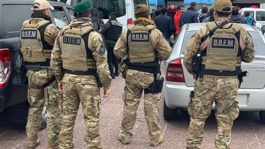 Cuatro rosarinos detenidos en operativo con 190 policías de la ciudad de Buenos Aires