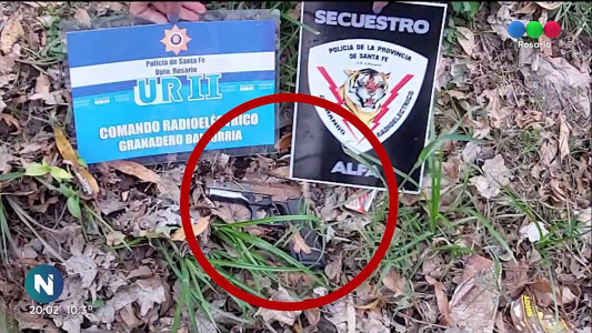 Capitán Bermúdez: Hallaron un arma cargada frente a un jardín de infantes