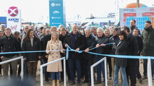 Perotti participó de la inauguración de la Agroactiva