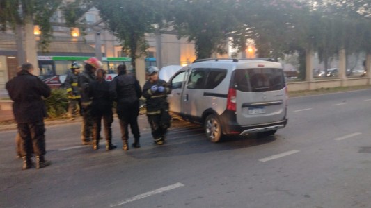 Está cortado Boulevard a la altura de Güemes por un accidente de tránsito