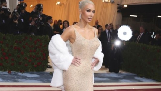 Kim Kardashian arruinó el vestido de Marilyn Monroe que usó en la Met Gala 2022