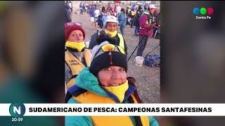 Cuatro santafesinas ganaron el Sudamericano de Pesca Deportiva