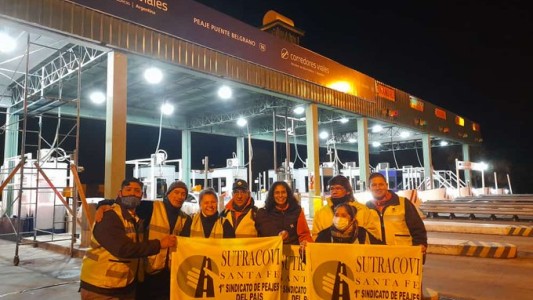 Por una protesta, levantan barreras en peajes de rutas de Santa Fe