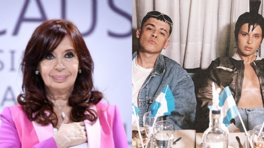 "Orgullo argentino": la reacción de Cristina Fernández al nuevo video de Nathy Peluso y Trueno