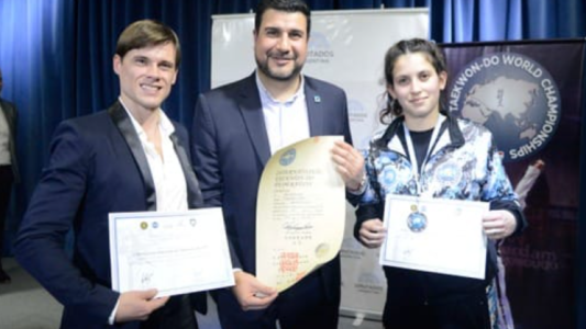 Fuerte apoyo y reconocimiento al Taekwon-Do local - Marcos Cleri: "Estamos orgullosos de nuestros deportistas"