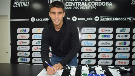 Central Córdoba presentó a Nicolás Leguizamón