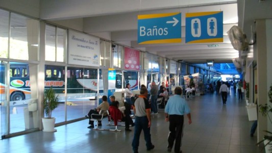 Ante el receso invernal, se incrementó el movimiento en la terminal de ómnibus