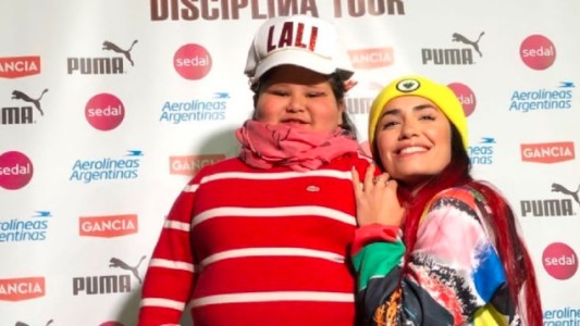 El encuentro de Lali Espósito y Agustina, la nena mendocina que sufrió bullying y no quería ir a la escuela