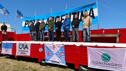 Paro del campo: "Decimos basta a la voracidad fiscal del Gobierno nacional"