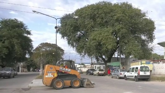 Recorrida por la obra de mejoramiento del Bulevar 12 de Octubre