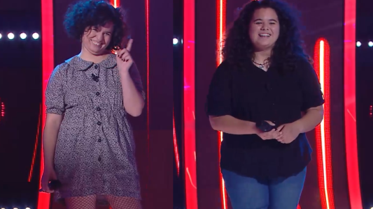 Dos hermanas se negaron a cantar otra canción para el jurado