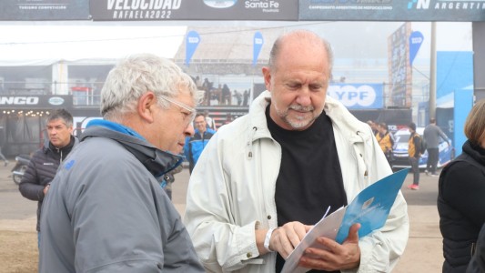 El gobernador participó de la Semana de la Velocidad en Rafaela