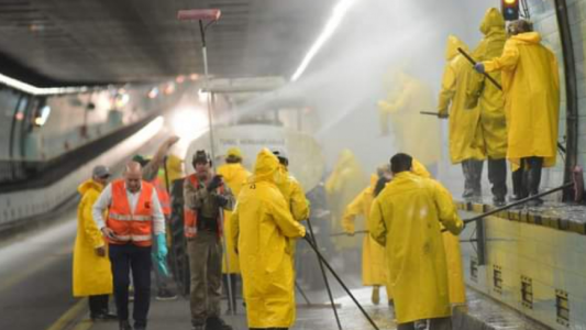 Realizarán esta noche tareas de limpieza en el interior del Túnel Subfluvial