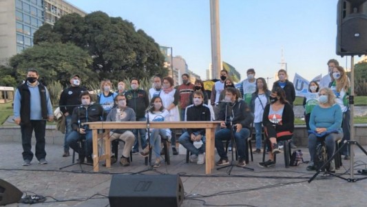 Asamblea en el Obelisco por el salario universal