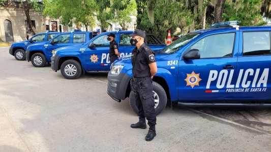 Entregaron móviles policiales para el departamento San Jerónimo
