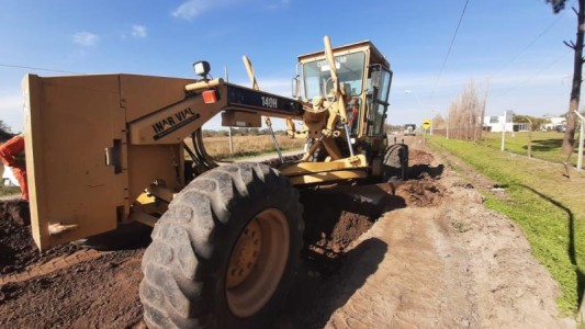 Está en marcha la repavimentación por tramos del Acceso Norte a Santo Tomé