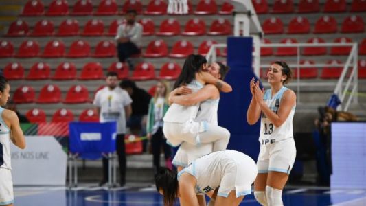 Argentina es finalista del Sudamericano femenino de básquet