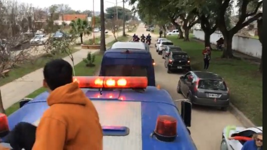 Como un héroe: una multitud recibió a Gabriel Sanabria que retornó a San Javier