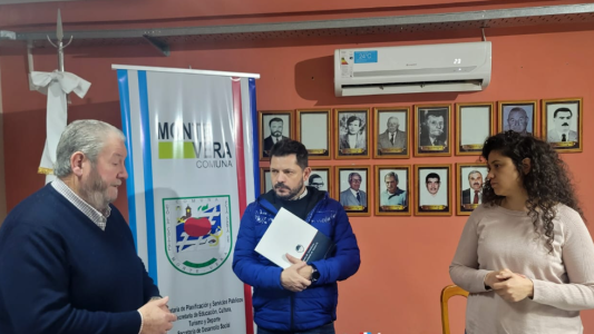 Castelló presentó un proyecto para declarar ciudad a Monte Vera