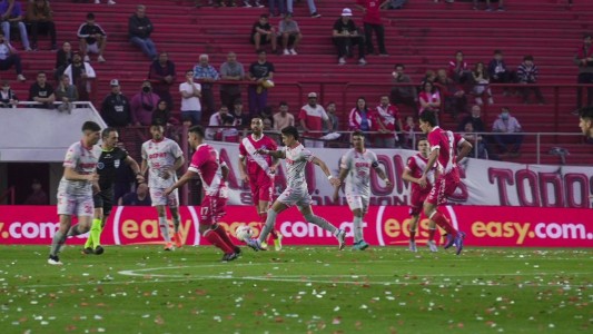 Final del primer tiempo: Unión pierde 1 a 0 ante Argentinos