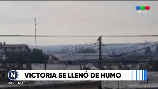Video: Victoria se llenó de humo