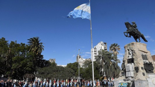 Como es tradición, Santa Fe le rindió homenaje al General José de San Martín