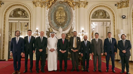 Acueducto Santa Fe-Córdoba: Perotti firmó el Convenio de Garantía entre Argentina y el Fondo Kuwaití