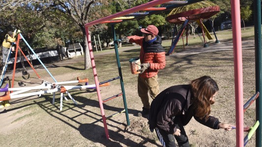 Avanza la puesta en valor del Parque de la Locomotora