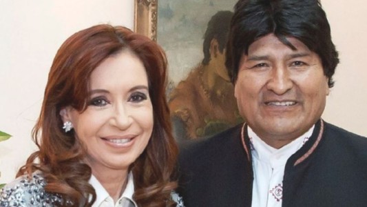 El respaldo de Evo Morales a Cristina: "Tratan de inhabilitarla como candidata a la Presidencia"