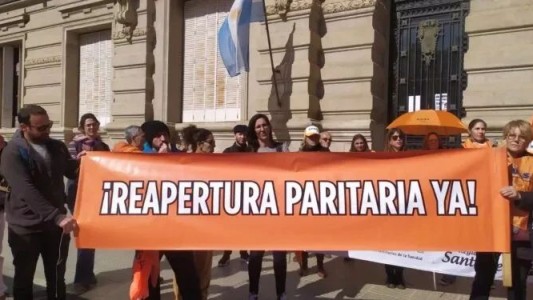 Siprus también participó de la movilización y no descarta nuevos paros para la próxima semana