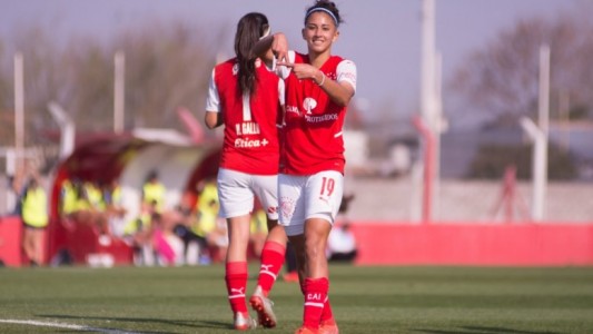 Siete goles en 40 minutos: la jugadora récord de Independiente