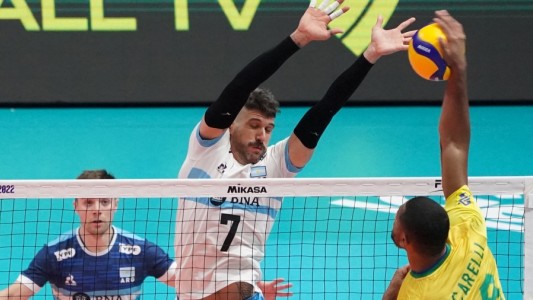Mundial de Vóley: Argentina cayó ante Brasil en cuartos de final