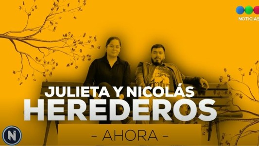 Herederos: Julieta y Nicolás, hijos de Leo Mattioli
