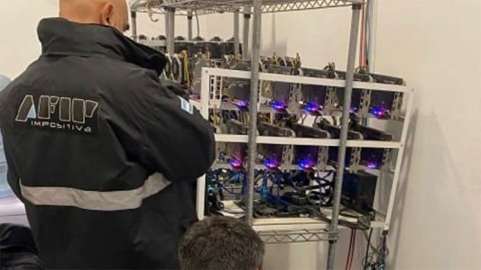 La AFIP detectó una nueva granja de minado cripto con 131 equipos sin declarar